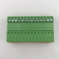 14pin male to female pluggable spring terminal block