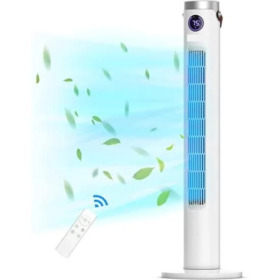 46 Inch Oscillating Tower Fan with Remote and 24-Hour Timer