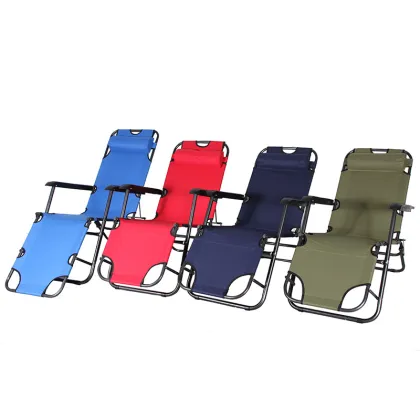 Custom Aluminum Outdoor Folding Camp Lounge Chair Set