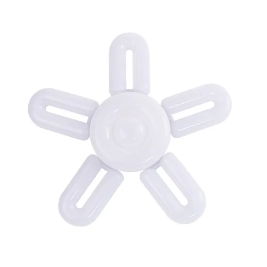 U-Shaped Foldable LED Fan Bulb E27 B22 for Ceiling Lights