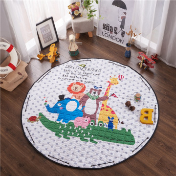 Baby Toy Storage Bag Play Mat for Kids