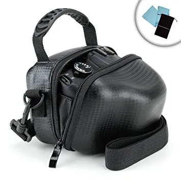 Quakeproof Leather Camera Bag with Foam