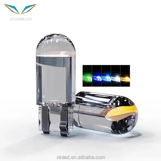 T10 Glass Housing LED Light Bulb 6000K - White/Green/Blue/Red for License Plate/Dome