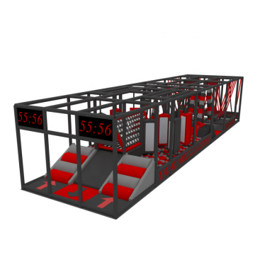 Indoor Challenge Games: Kids' Ninja Warrior Obstacle Course and Playground Equipment for Sale