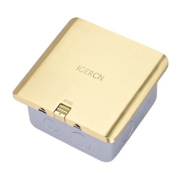 iGERCN Brand IP55 Floor Outlet Plug: A Comprehensive Guide to 13Amp, Waterproof Floor Power Socket Box for Kitchen and Room Use - Brass Distribution Power Box