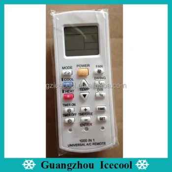 Qunda Brand 1000-in-1 Universal Air Conditioner Remote Control