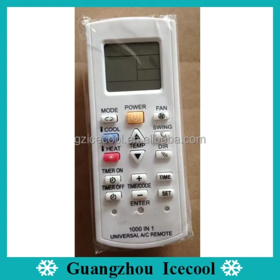 Qunda Brand 1000-in-1 Universal Air Conditioner Remote Control