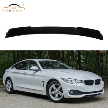 Black Acrylic Auto Parts Body Kit for F36: Exterior Accessories, Rear Boot Trunk Lip Wing Spoiler