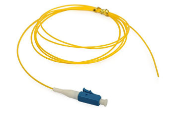 0.9mm Sm Fiber Optic Patch Cord , Fiber Optic Jumper With Lc Connector