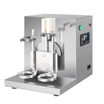 Commercial Stainless Steel Double Head Pearl Shaker for Milk Tea Shops
