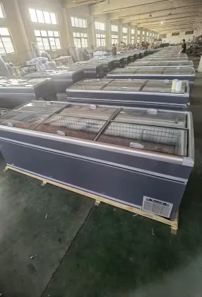 Deep Ocean Island Freezer Commercial Display: Combining Efficiency and Elegance in Supermarket Design