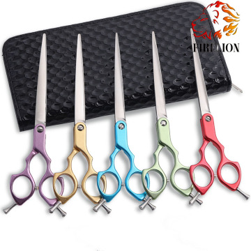 Professional 7.0 Inch Lightweight Aluminum Alloy Pet Grooming Scissors