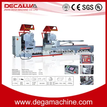 LJZ2-CNC-500x4200A CNC Double Head Cutting Saw Machine for Aluminum Profile