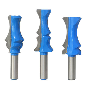 E37 E39 E41 Face Molding Router Bits Solid Carbide End Mills για ξύλο