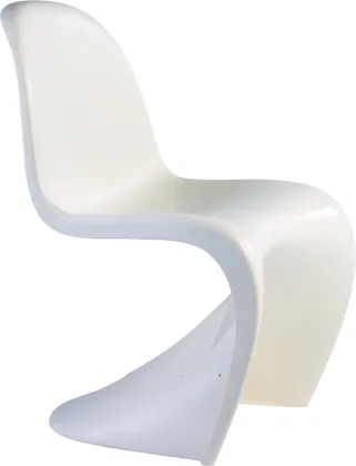 Modern Plastic Dinning Leisure Chair S Shape