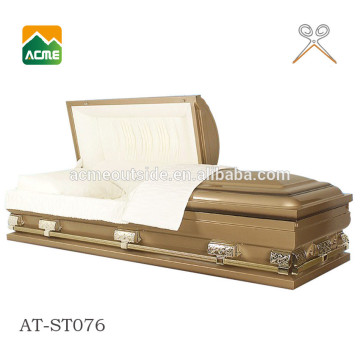 china factory good quality metal american casket