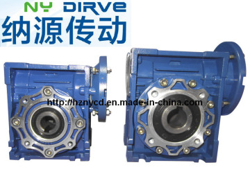 Power Transmission Mechanical Variable Tec / Bonfiglioli / Motovario Like Nmrv Aluminium Alloy Double Worm Gearbox