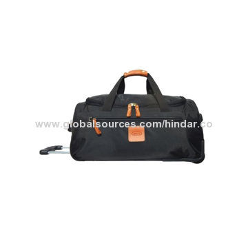 Rolling Travel Bags of Nylon, Polyester Fabric, for Use of Promotional Gifts, Traveling, Gym