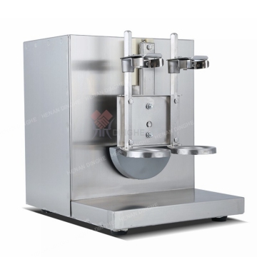 Commercial Bubble Boba Tea Shaker 750ML - Double-Cup Milk Tea Shaking Machine