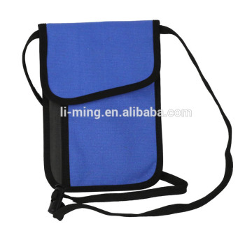 new design fashion cheap Travel Neck Wallet and Passport Holder with RFID Blocking