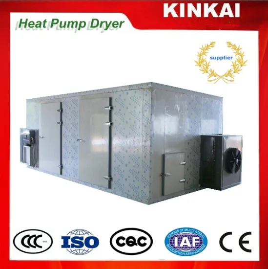Air source heat pump dryer equipment fruit and vegetable drying machine/ carrot mushroom dehydrator with energy saving