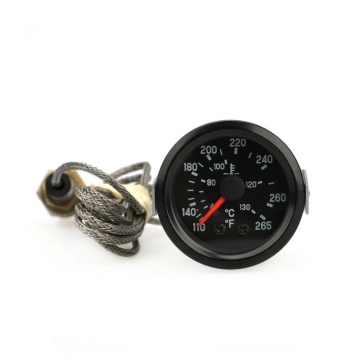 Pointer Mechanical Water Temp Gauge 2.52mm 40~130°C/130~265°F
