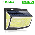 468LEDS Outdoor Waterpronation Solar Wall Lamp