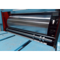 Manual corrugated printing and slotting machine