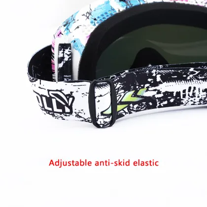 JIEPOLLY Factory TPU Frame Anti-Dust CS Full Face Mask for Paintball and Motocross