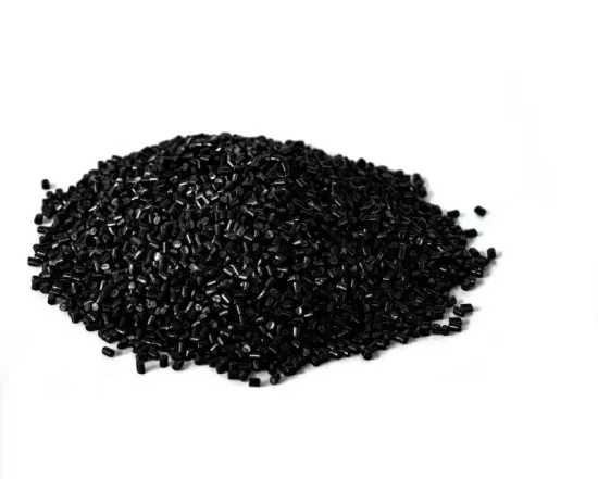 yarn use in-situ semi dull pa6 black resin
