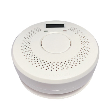 13 anos de fábrica com display digital co detector de fumaça detector óptico de fumaça e alarme detector de monóxido de carbono