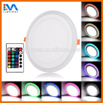 Color Changing Ultra thin 12W Dual Color Round LED Panel