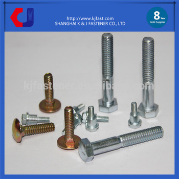 Standard high quality widely use stainless steal bolts