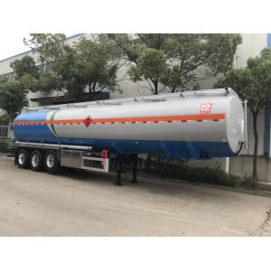 Air suspension Aluminium alloy fuel tank semi-trailer