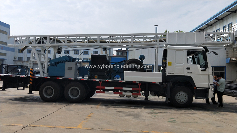 Deep 400m Truck-Mounted Water Well Drilling Rig