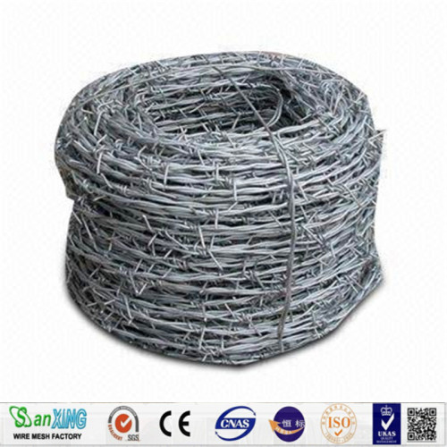 Υψηλής ποιότητας Electro Galvanized Barbed Wire Security Fence