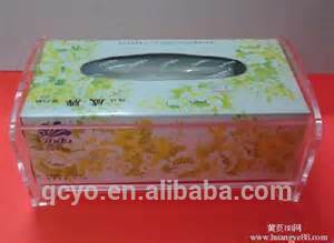 2015 shenzhen supplier best white unique design flower tissue box