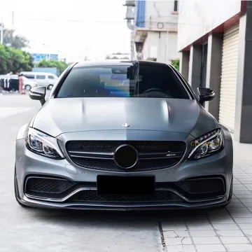 High Quality ABS AMG Style Front Bumper Grille for Mercedes-Benz C-Class W205/C205 (2015-2018)
