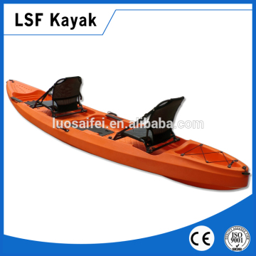 LLDPE double fishing kayak with good stability