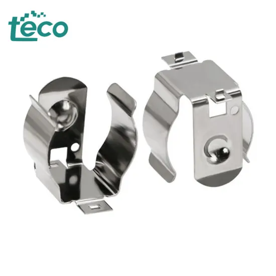 Precision Stamping SMT Battery Contact Clips and Supports for 18650 Batteries