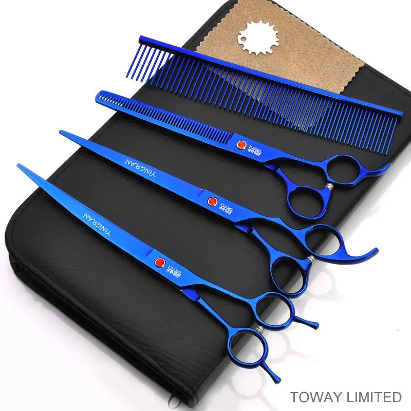Color Printing Pet Grooming Tools Cutter Dog Hair Scissors