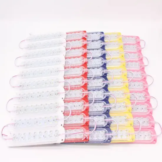 18 LED Cold White Strobe Light Module for Cars, Trucks, Buses, and Trailers