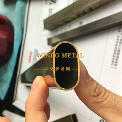 Yacht decorative brass tube fittings