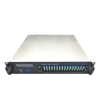 Wysoka moc 1550nm EDFA CATV Equipment - 16 port 22dBm WDM EDFA