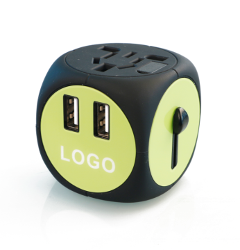Fast Delivery Power Cube Socket International Travel Plug Adapter