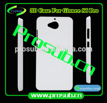 3d sublimation heat transfer blank smartphone case cover for Prosub- Gionee S6 Pro