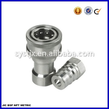 China supplier hydraulic stainless steel quick couplings