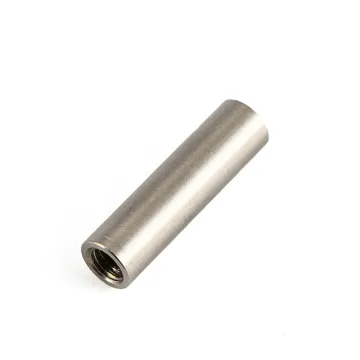 Shaft Bushing Stainless Steel Turned With Center Hole