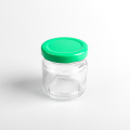 runda 50 ml glas honung sylt burk med lock