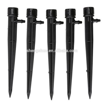 50pcs/lot 360 Degree Adjustable Water Flow Irrigation Drippers on Stake Emitter Drip System